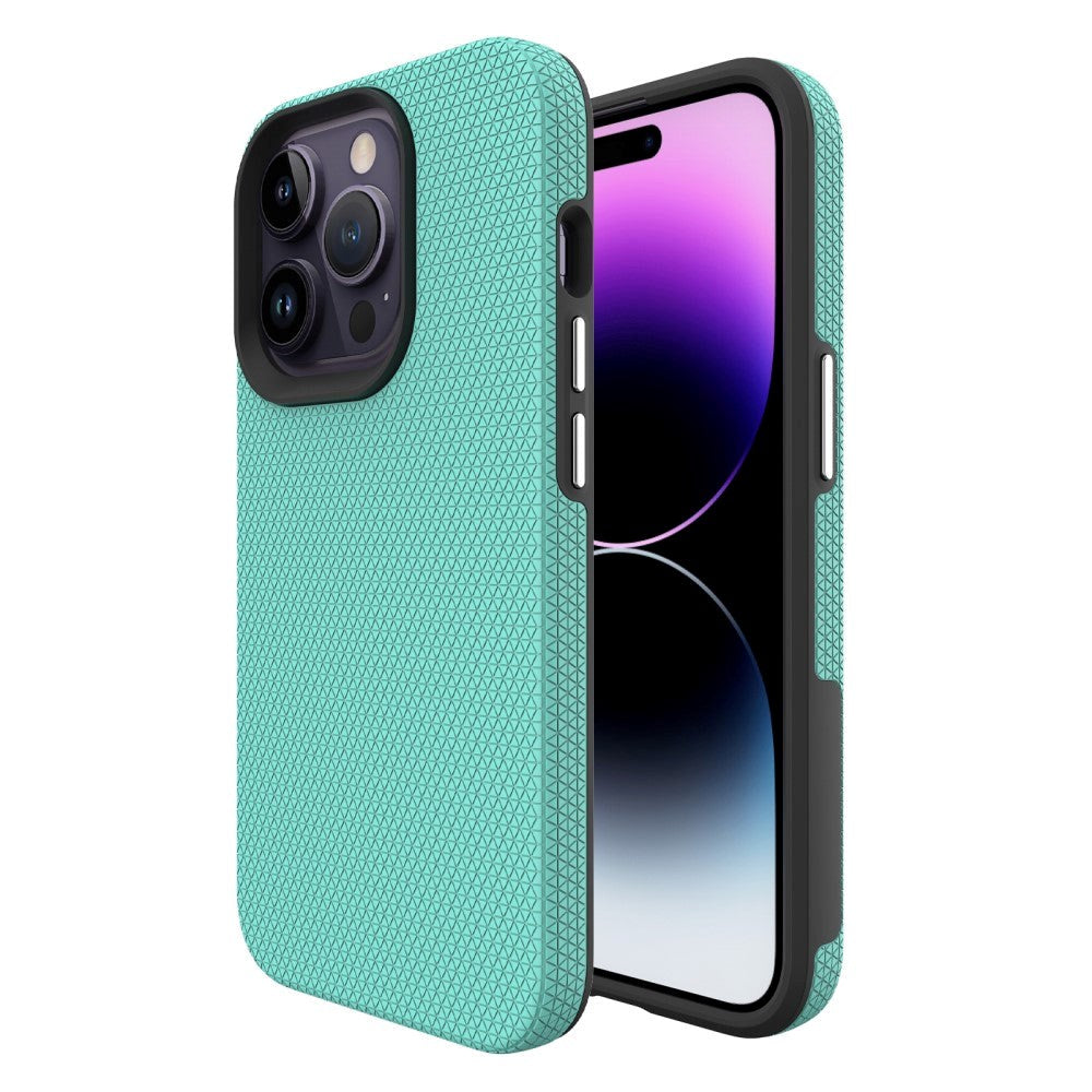 iPhone 15 Pro Shockproof Tough Case - Turquoise