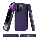 iPhone 15 Pro Shockproof Tough Case - Purple