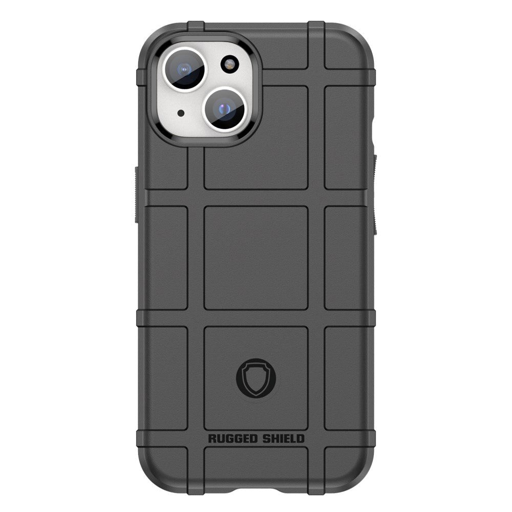 iPhone 15 Rugged Shield Series Tough Case - Black