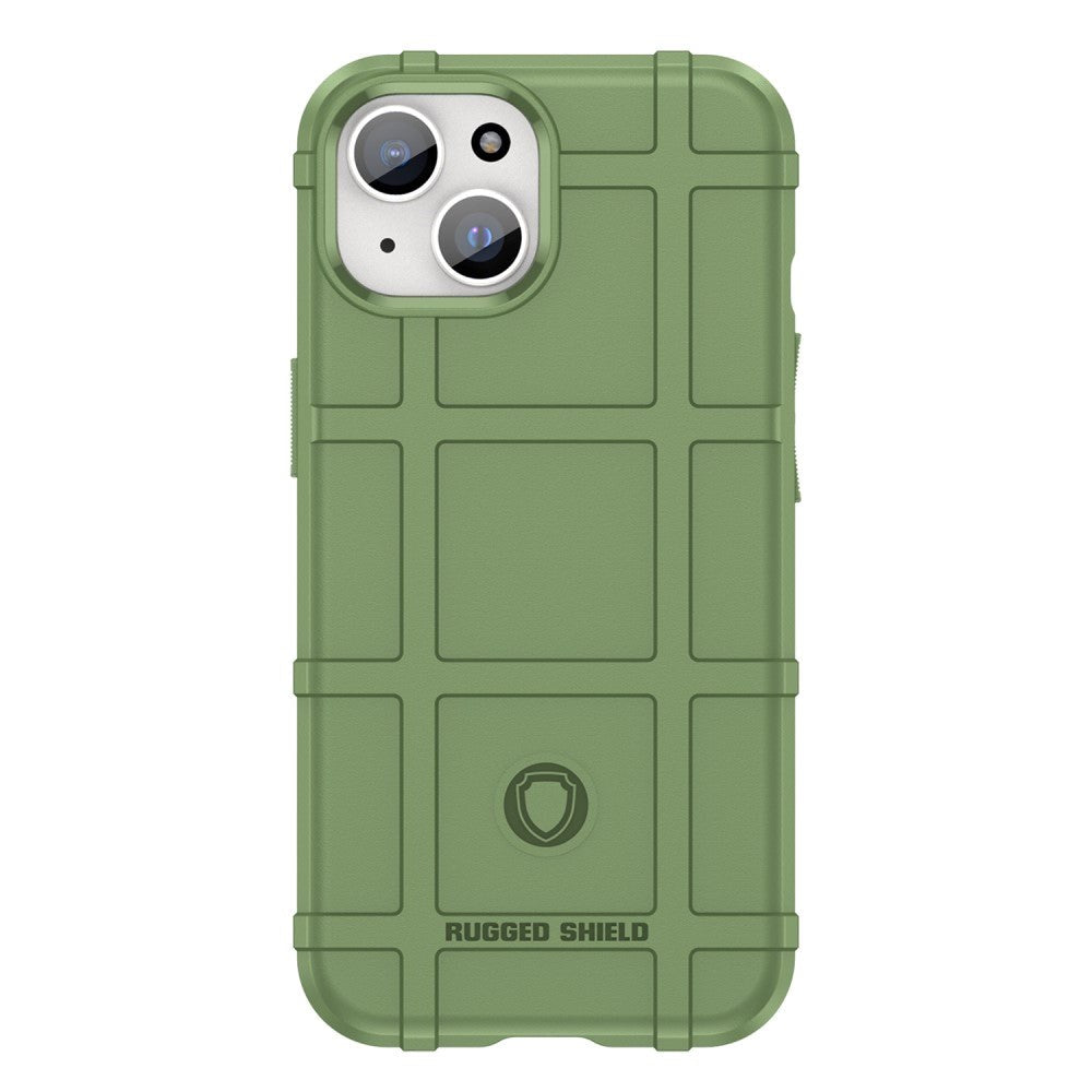 iPhone 15 Rugged Shield Series Tough Case - Green