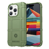 iPhone 15 Pro Max Rugged Shield Series Tough Case - Green