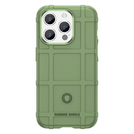 iPhone 15 Pro Max Rugged Shield Series Tough Case - Green