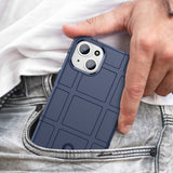 iPhone 15 Plus Rugged Shield Series Tough Case - Blue