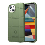 iPhone 15 Plus Rugged Shield Series Tough Case - Green