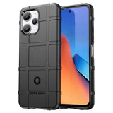 Xiaomi Redmi 12 (4G) / 12 (5G) / Poco M6 Pro (5G) Rugged Shield Series Tough Case - Black