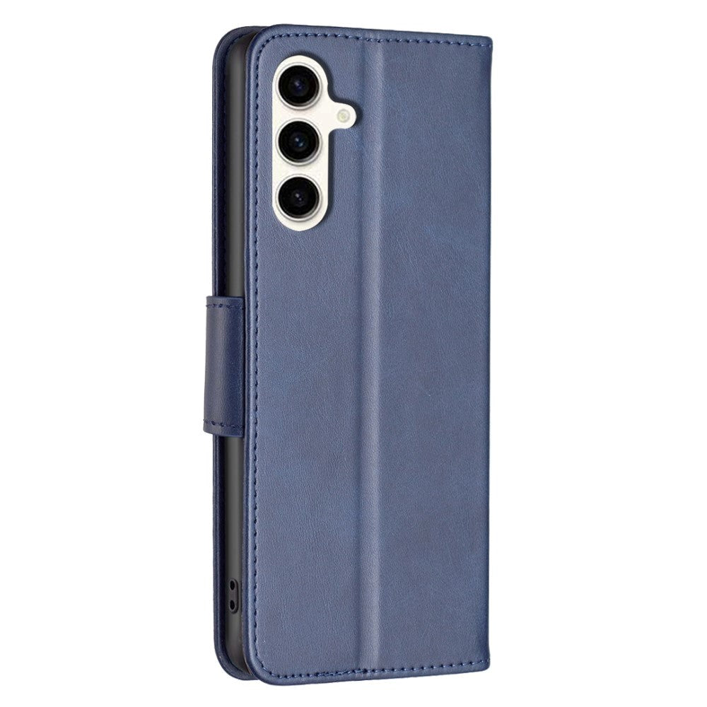 Samsung Galaxy S23 FE Leather Wallet Flip Case - Blue