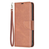 Samsung Galaxy S23 FE Leather Wallet Flip Case - Brown