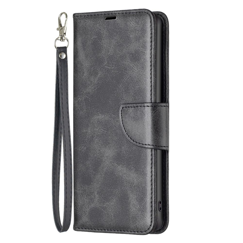 Samsung Galaxy S23 FE Leather Wallet Flip Case - Black