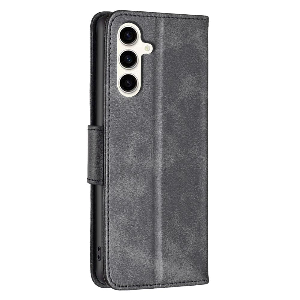 Samsung Galaxy S23 FE Leather Wallet Flip Case - Black