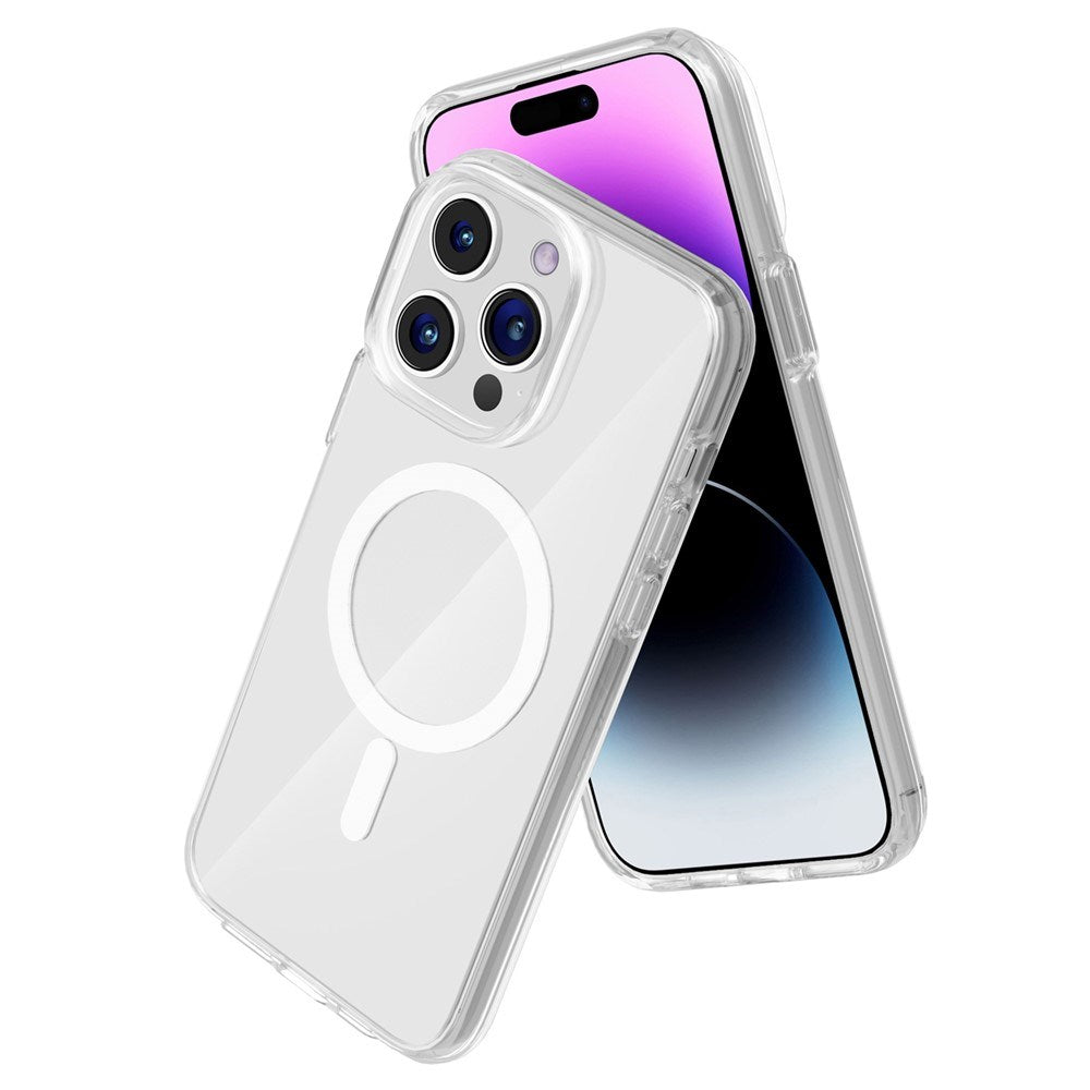 iPhone 15 Pro EIDERWOOD Hybrid Plastic Case - MagSafe Compatible - Transparent