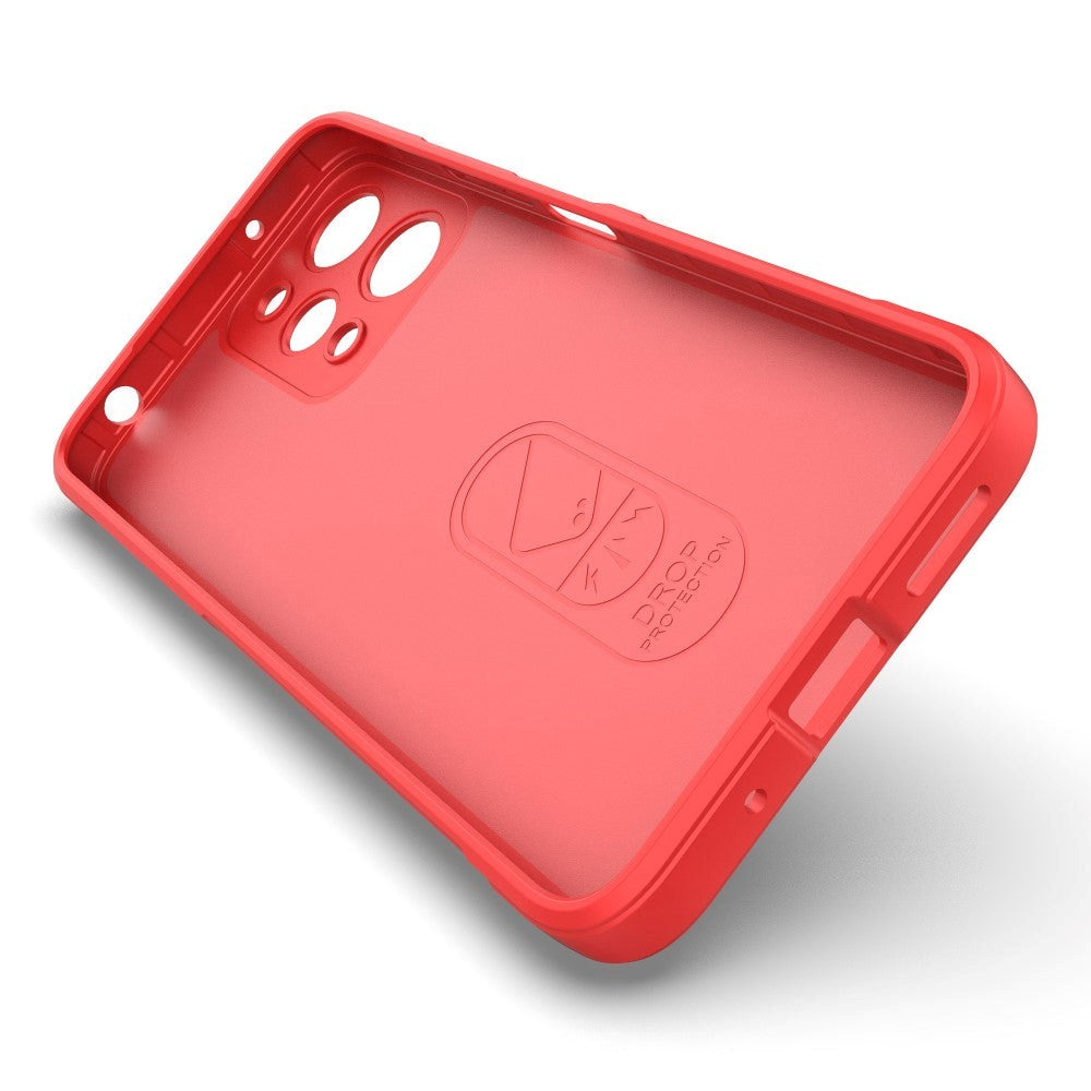 Xiaomi Redmi 12 (4G) Flexible Plastic Case - Red