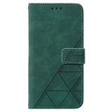 Samsung Galaxy S23 FE Leather Flip Cover with Wallet and Shoulder Strap - Green