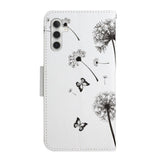 Samsung Galaxy S23 FE Artificial Leather Flip Case with Strap & Purse - Dandelion