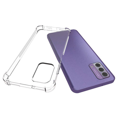 Nokia G42 Shock-Proof Flexible Plastic Case - Transparent