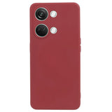 OnePlus Nord 3 5G Flexible Plastic Case - Rust Red