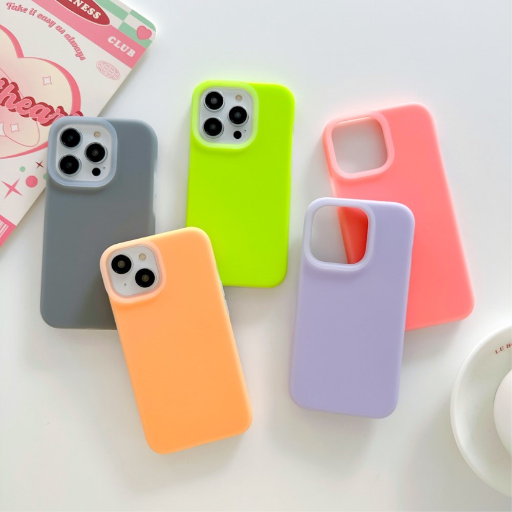 iPhone 15 Pro Max Jelly Silicone Case - Pink