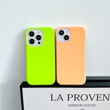 iPhone 15 Pro Max Jelly Silicone Case - Orange