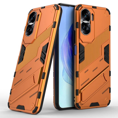 Honor 90 Lite Hybrid Tough Case with Kickstand - Orange