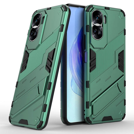 Honor 90 Lite Hybrid Tough Case with Kickstand - Green