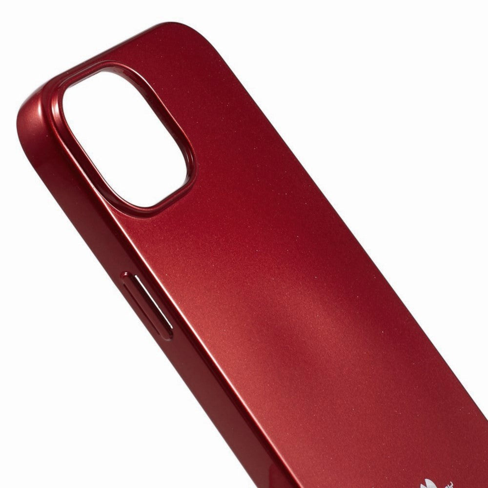 GOOSPERY iPhone 15 Flexible Plastic Back Case - Dark Red