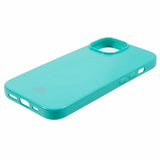 GOOSPERY iPhone 15 Flexible Plastic Back Case - Turquoise