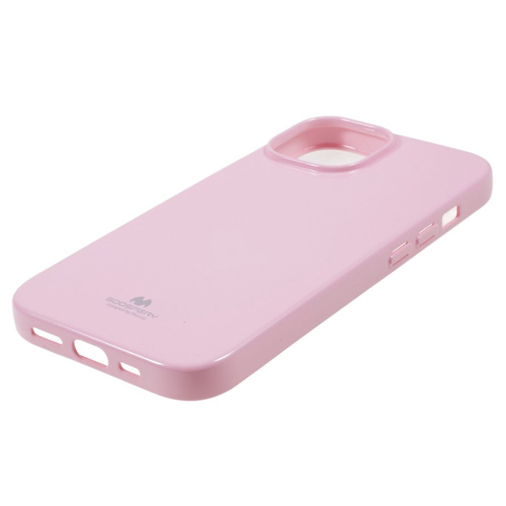 GOOSPERY iPhone 15 Flexible Plastic Back Case - Pink