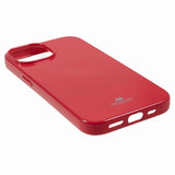 GOOSPERY iPhone 15 Flexible Plastic Back Case - Red