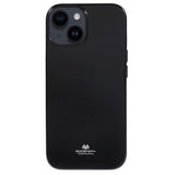 GOOSPERY iPhone 15 Flexible Plastic Back Case - Black