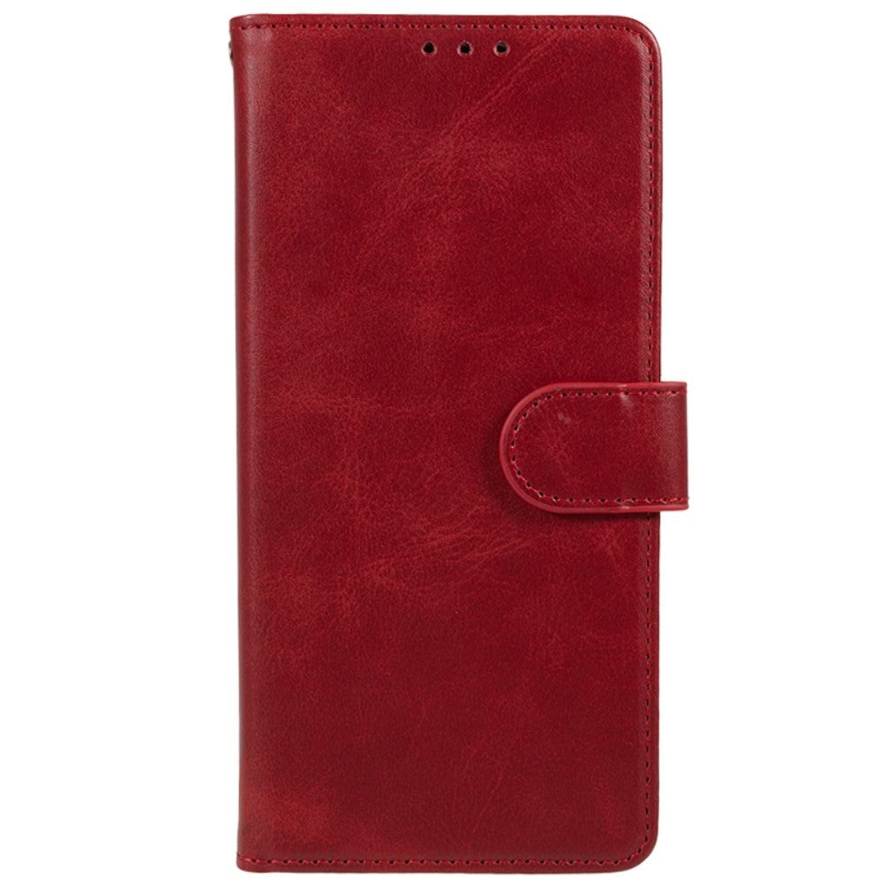 Samsung Galaxy M34 (5G) / F34 (5G) Leather Case with Wallet and Strap - Red