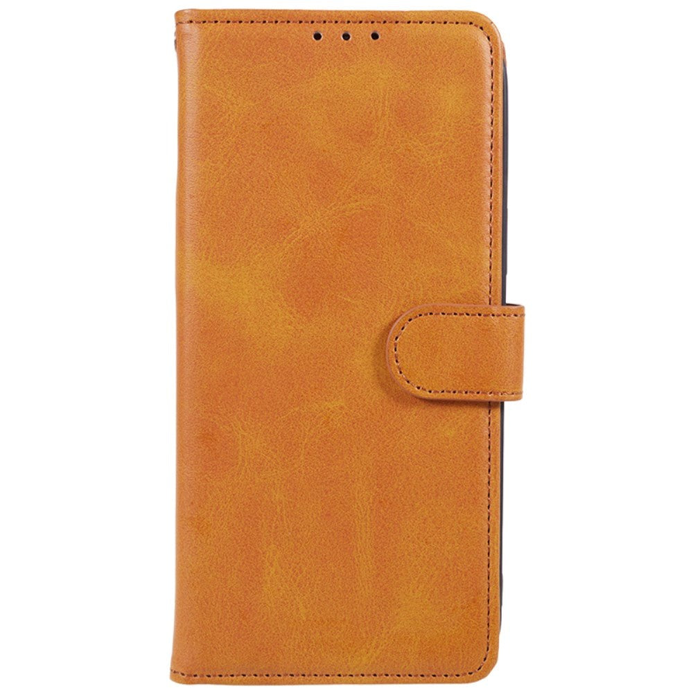 Samsung Galaxy M34 (5G) / F34 (5G) Leather Case with Wallet and Strap - Brown