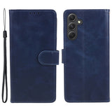 Samsung Galaxy M34 (5G) / F34 (5G) Leather Case with Wallet and Strap - Blue