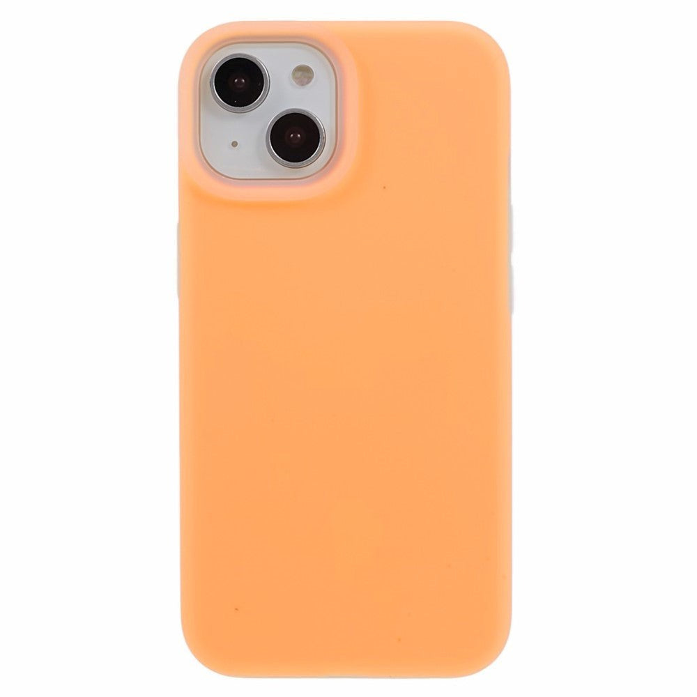 iPhone 15 Jelly Silicone Case - Orange