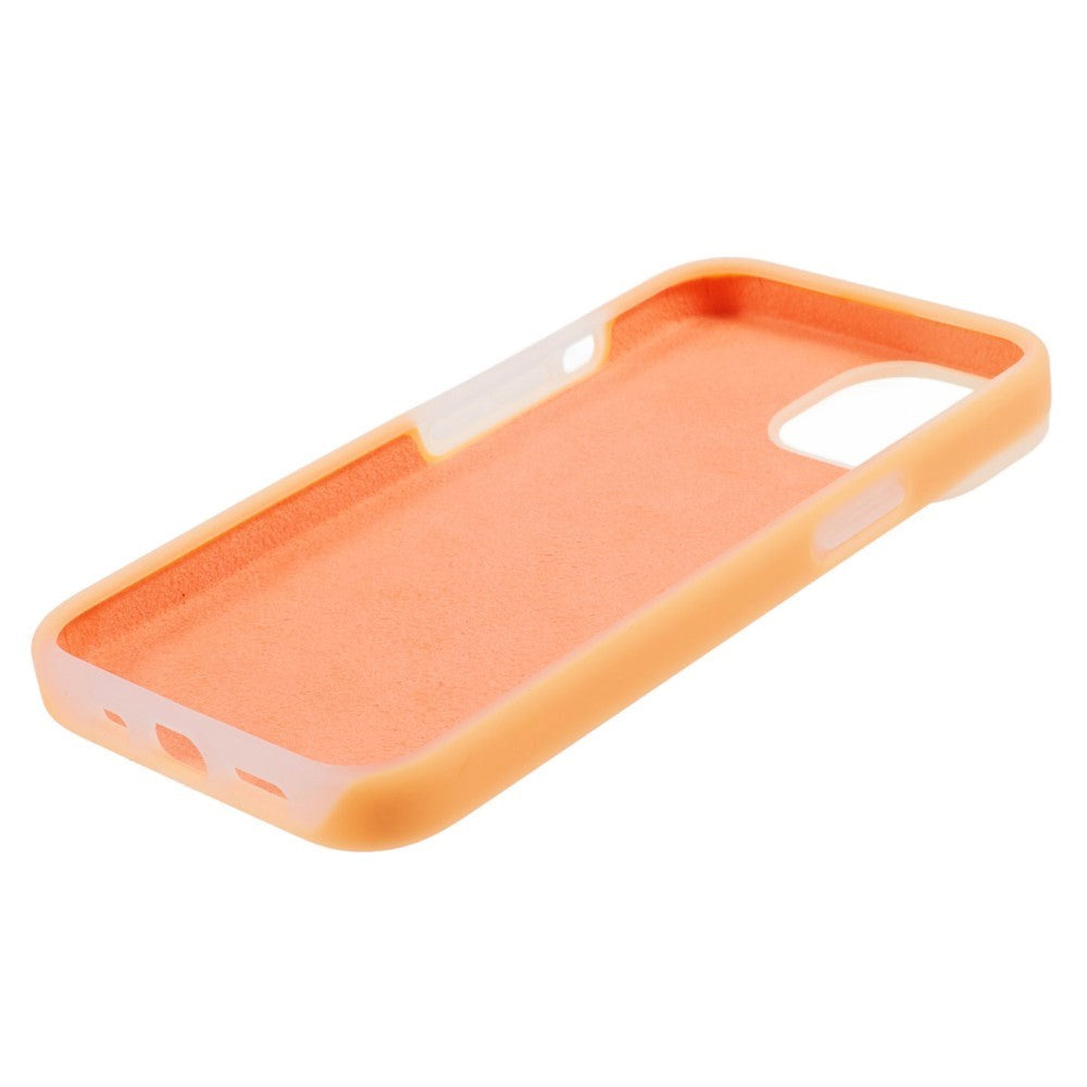 iPhone 15 Jelly Silicone Case - Orange