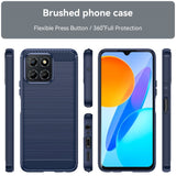 Honor 70 Lite Brushed Carbon Case - Blue