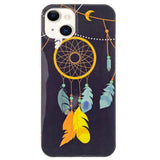 iPhone 15 Luminescent Flexible Case of Plastic w. Print - Wind Chimes