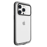 iPhone 15 Pro Waterproof Tough Case - Transparent / Black