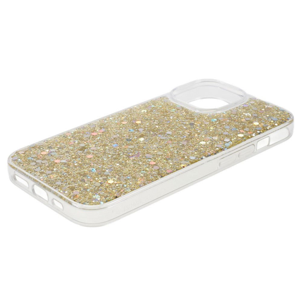 iPhone 15 Glitter Case - Gold