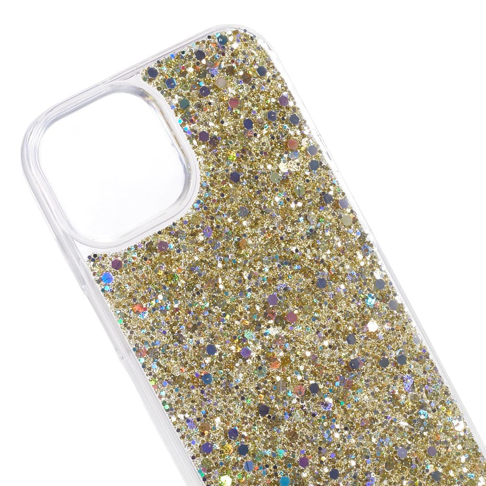 iPhone 15 Glitter Case - Gold