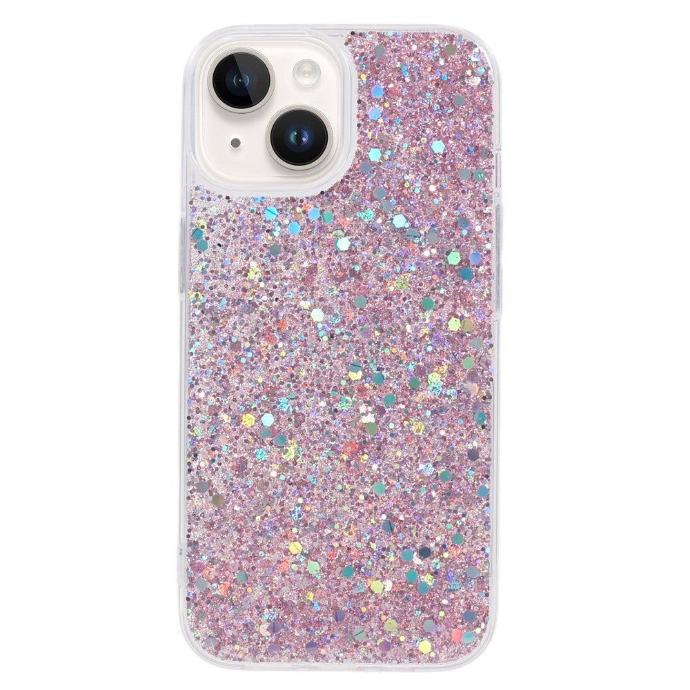 iPhone 15 Glitter Case - Pink