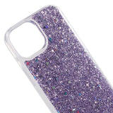 iPhone 15 Glitter Case - Purple