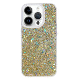 iPhone 15 Pro Glitter Case - Gold