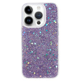 iPhone 15 Pro Glitter Case - Purple