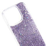 iPhone 15 Pro Glitter Case - Purple