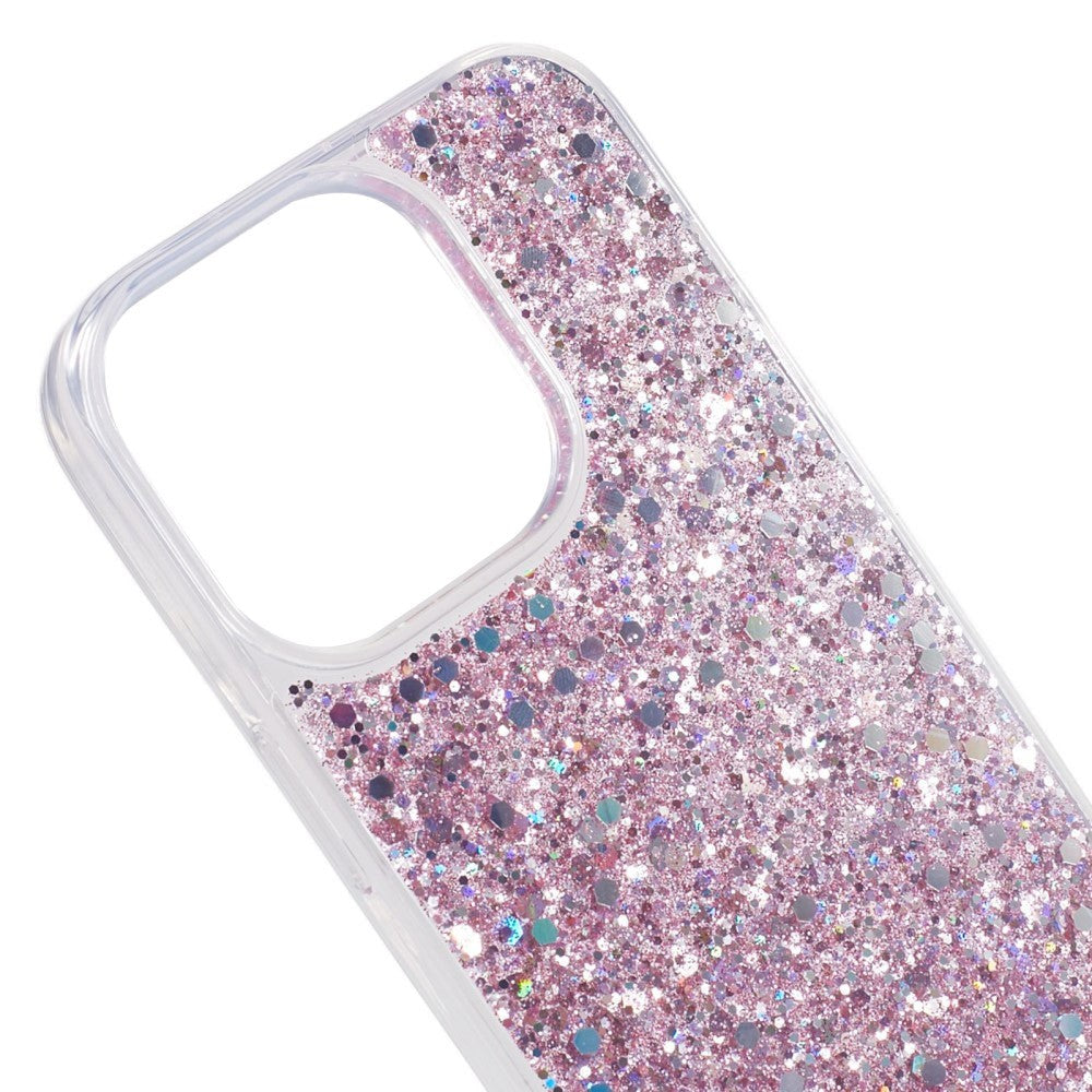 iPhone 15 Pro Glitter Case - Pink