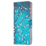 Motorola Moto G14 Flip Case w. Wallet - Flower Branches