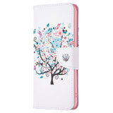 Motorola Moto G14 Flip Case w. Wallet - Flower Tree