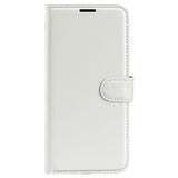 Samsung Galaxy M34 (5G) / F34 (5G) Litchi Leather Case w. Wallet - White