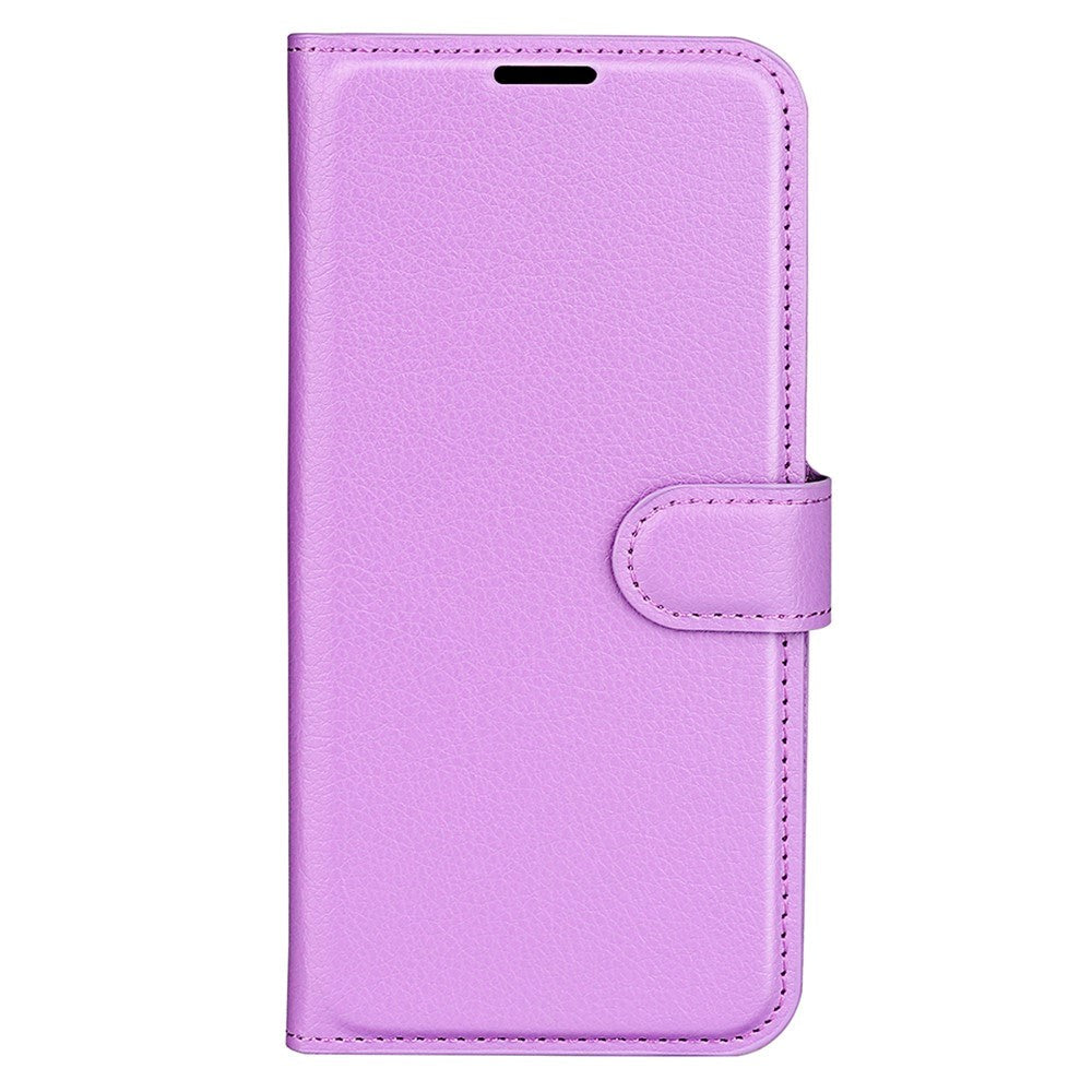 Samsung Galaxy M34 (5G) / F34 (5G) Litchi Leather Case w. Wallet - Purple