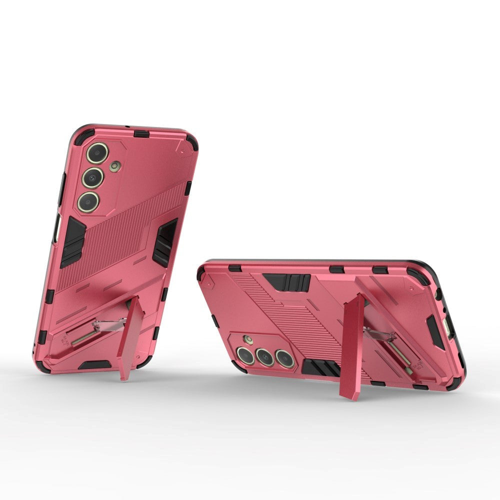 Samsung Galaxy A25 (5G) Hybrid Tough Case with Kickstand - Pink