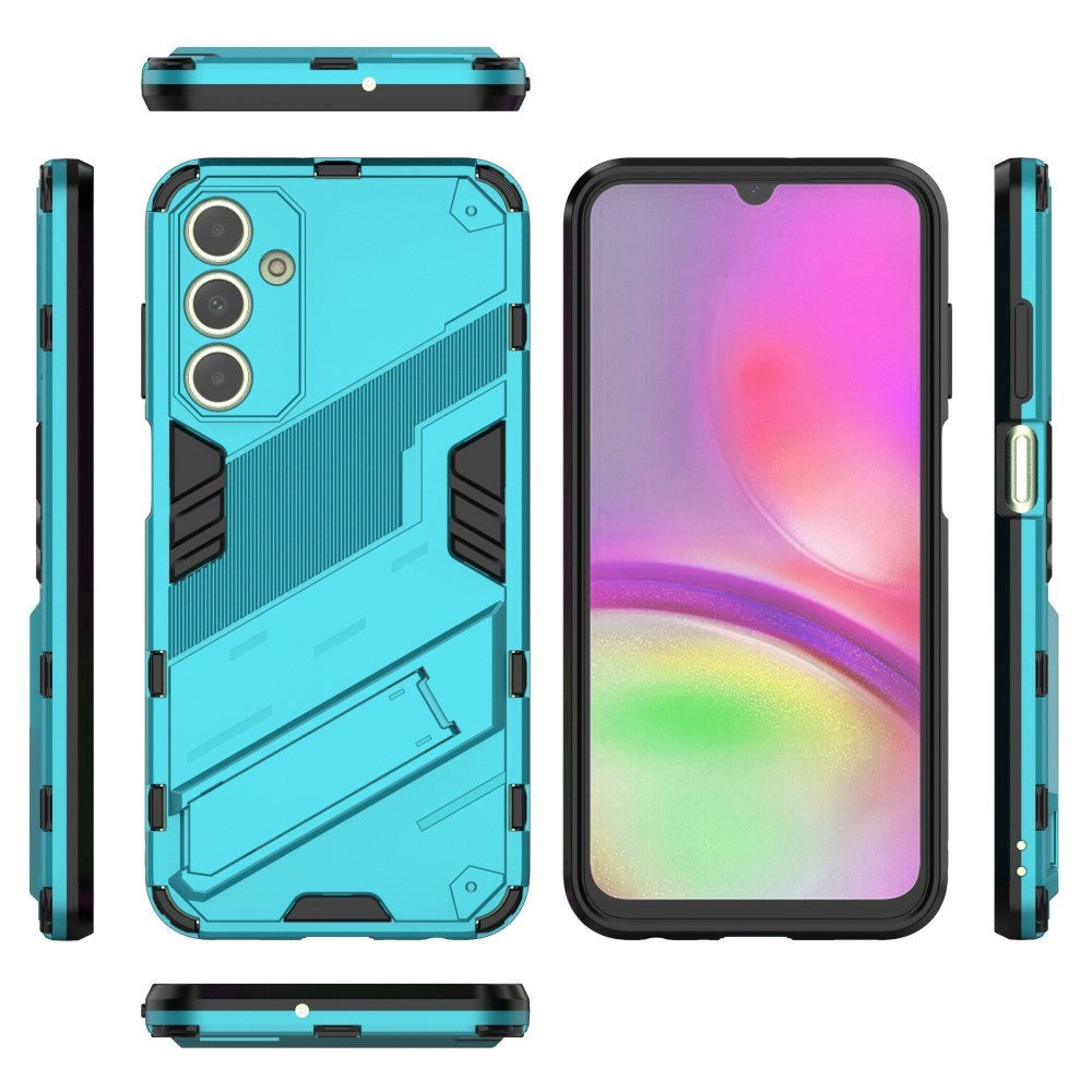 Samsung Galaxy A25 (5G) Hybrid Tough Case with Kickstand - Blue